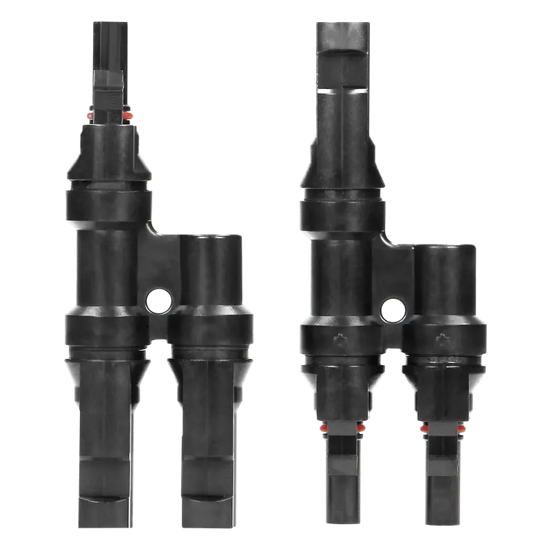 Verteiler 2xMC4, (T-Typ), für Solarpanele