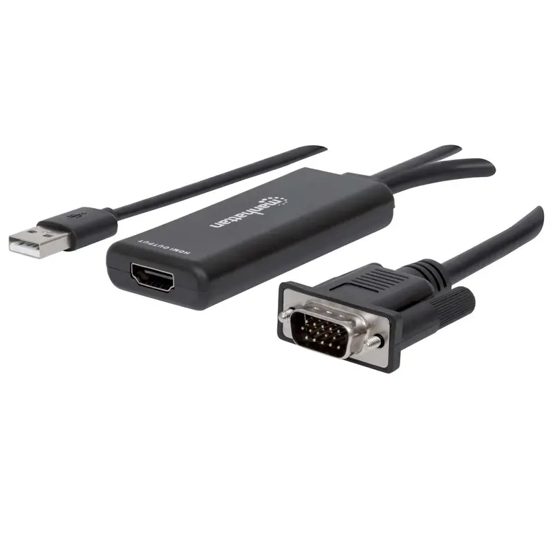 VGA und USB auf HDMI-Konverter