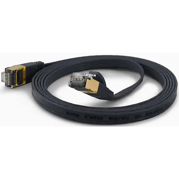 wantec FTP-Patchkabel Cat.6A sw 3,0m RJ45 1,6x6,5mm 7092 sw 3,0m