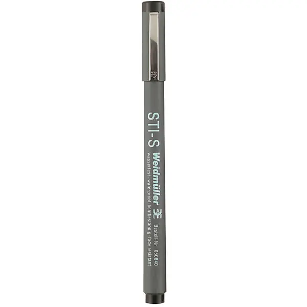 Weidmüller Beschriftungsstift Waterproof sw STI #0508401694