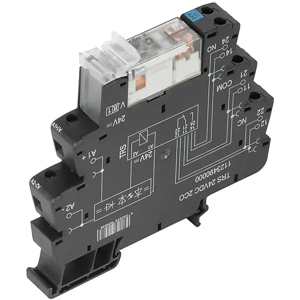 Weidmüller Schaltrelais Termseries TRS 24VDC 2CO