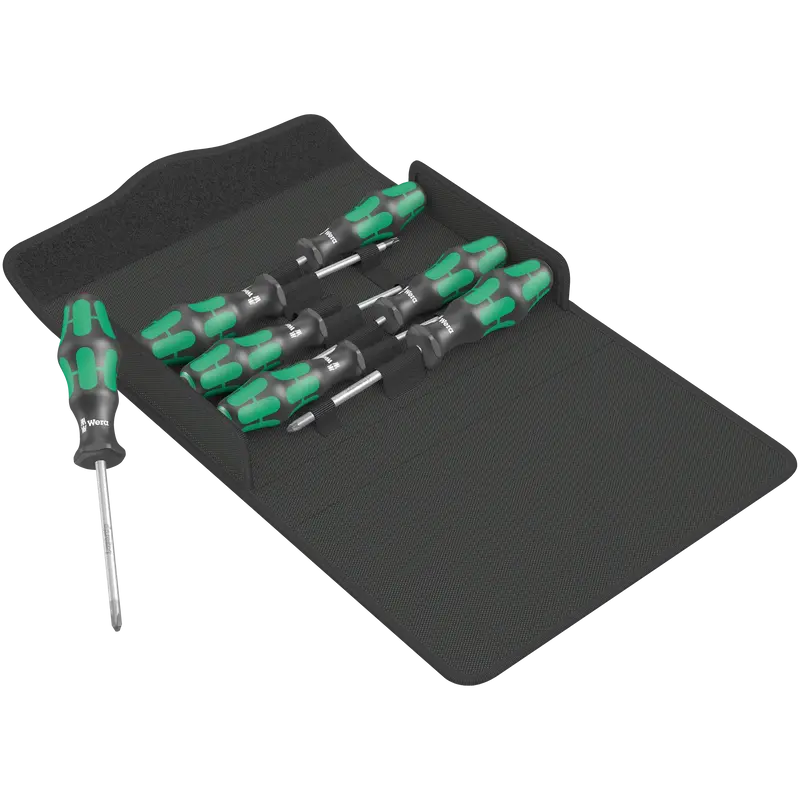 Wera Kraftform 300/7 Set 1 – Schraubendreher-Set, 7-teilig