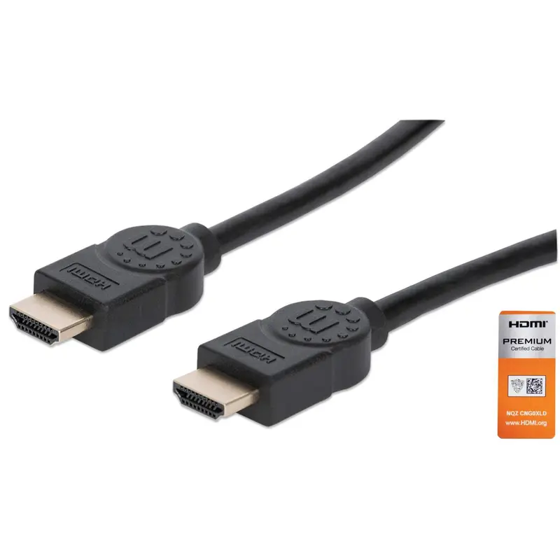 Zertifiziertes Premium High Speed HDMI-Kabel mit Ethernet-Kanal, 1,8 m