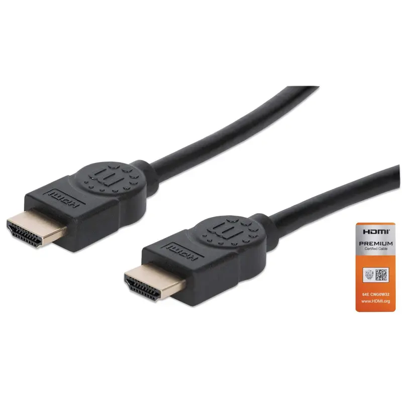 Zertifiziertes Premium High Speed HDMI-Kabel mit Ethernet-Kanal, 5 m