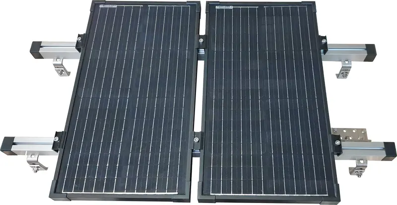 Ziegeldach-Montage Set für 2 Solarmodule